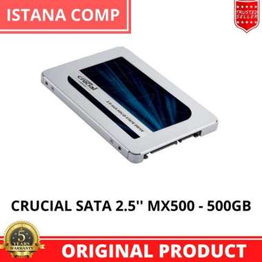 Crucial MX500 Internal SSD SATA 2.5 250GB I 500GB I 1TB I 2TB - 250GB 500GB