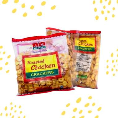 Biskuit Roasted Chicken Ayam Panggang AIM Crackers 180 gr