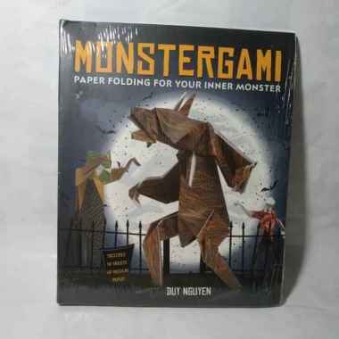Buku Edukasi Origami Monstergami Seni Lipat Monster Kreatif Anak Horror Book Creative Smart Brain Ki