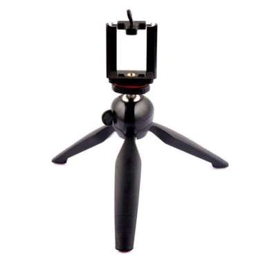 Tripod Mini Yunteng YT228 + Holder U / tripod selfie yt 228 BLACK