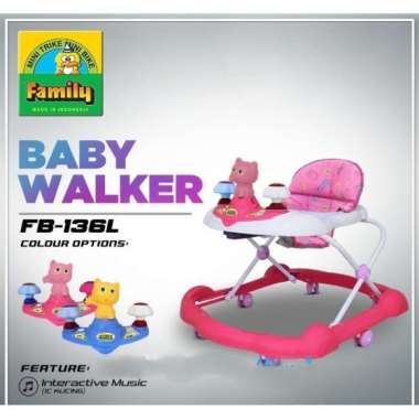 BABY WALKER APOLLO APOLO ALAT BANTU JALAN BAYI FAMILY 136 L NEW