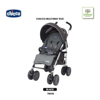 Chicco Multiway Evo - Kereta Dorong BLACK