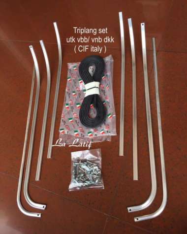Triplang set vespa CIF italy untuk vbb, vnb3-vnb5 dan super dll