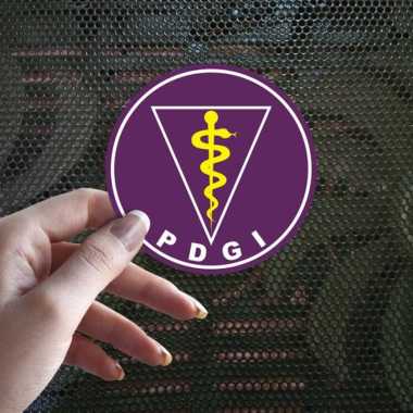 Sticker Decal Vinyl Tahan Air PDGI Persatuan Dokter Gigi Indonesia