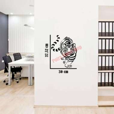 Sticker Mobil / Dinding Cutting Vinyl Harimau