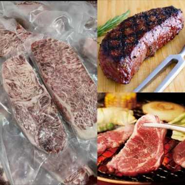 STRIPLOIN WAGYU MELTIQUE AUSTRALIA 200 GRAM (HALAL)
