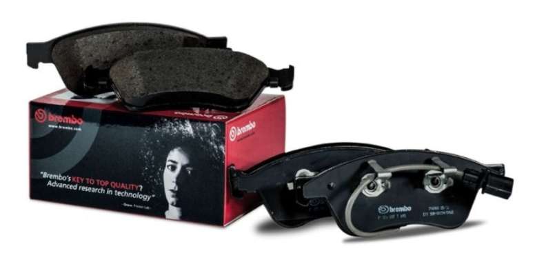 BREMBO P-83066-N Brake Pad Kampas rem FR for Toyota LANDCRUISER,forTUNER VRZ BLACK