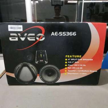 Speaker split aveo - speaker split 2 way - speaker pintu mobil 6 inch