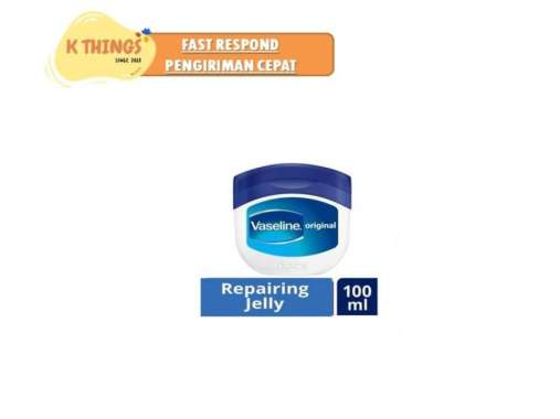 VASELINE Petroleum Jelly/Repairing Jelly/Aloe/Baby/Original Original 100ml