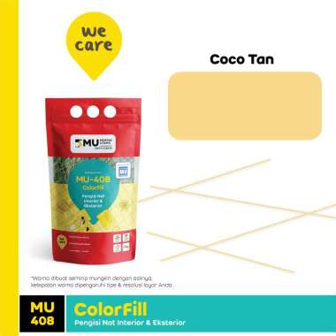 MU Weber MU-408 ColorFill Pengisi Nat Keramik 1Kg - Warna A Coco Tan JABODETABEKSER