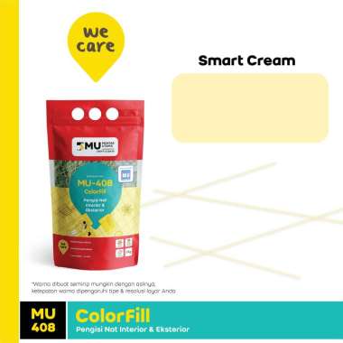 MU Weber MU-408 ColorFill Pengisi Nat Keramik 1Kg - Warna A Smart Cream JABODETABEKSER