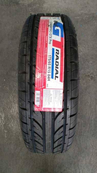 GT Radial GTX Pro size 175/65 R15 - Ban Mobil Jazz New S Ignis