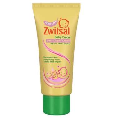 Zwitsal Diaper Cream/Zwitsal Baby Cream Extra Care Zinc 50ml/krim ruam popok bayi/anak