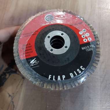 amplas susun 4inchi. flap disc. kain pasir disc solid