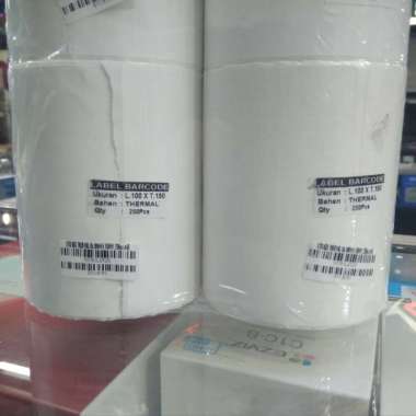 kertas label barcode thermal 100x150 100 x 150