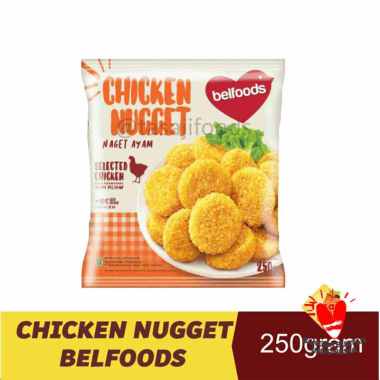 Promo Harga Belfoods Nugget Chicken Nugget 250 gr - Blibli