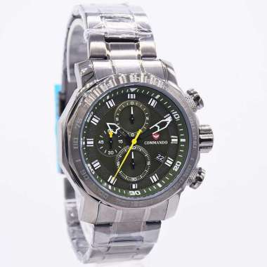 Jam Tangan Pria Commando 7006MGREY Original Garansi Resmi