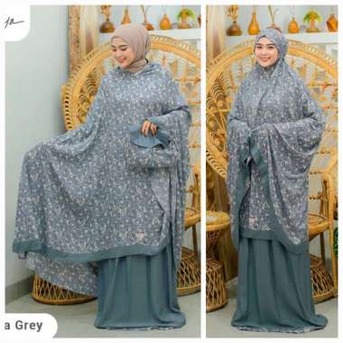 Mukena Dewasa Tazbiya Chana GRAY