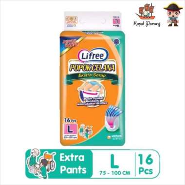Lifree Popok Celana L16 hijau