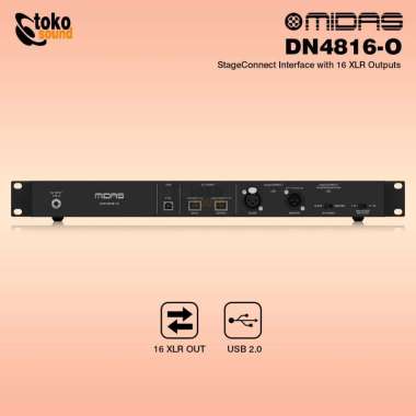 Midas DN4816-O StageConnect Interface