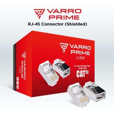 Varro KonektorRJ45 STP FTP Cat 5 Cat 5e Cat5 Cat5e