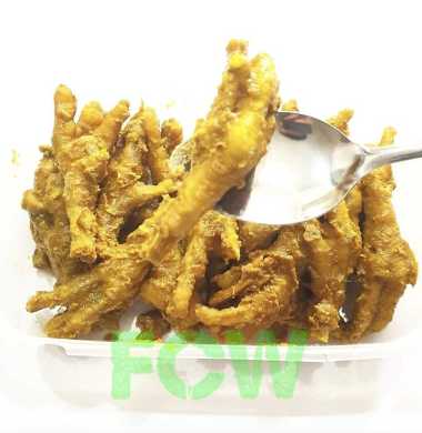 Ceker Ungkep Bumbu Kuning 1 Pack 250 Gram