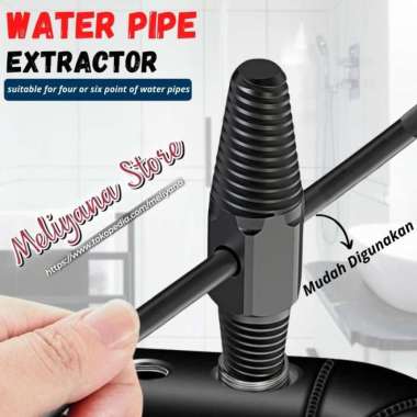 Doll Pipa Screw Exctractor Tap Balik Pembuka Baut Keran Kran Air Patah