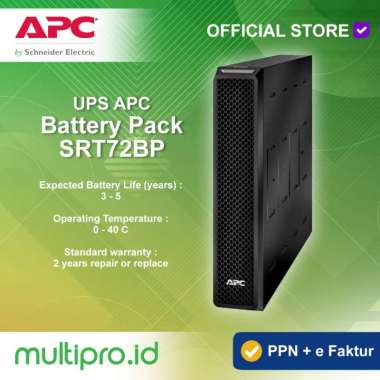 UPS APC SRT72BP SMART-UPS SRT 72V 2.2kVA Battery Pack