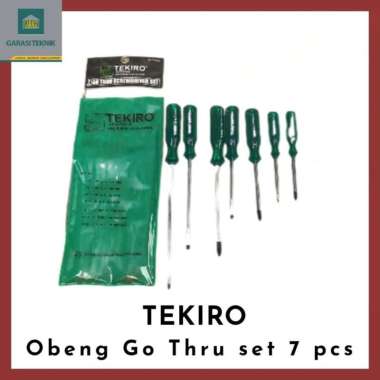 TEKIRO OBENG GO THRU 7 PCS SD-GT0932