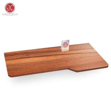Floating Desk Meja Lipat Dinding Laptop 70x35 cm Furniture Kamar Tidur Coklat