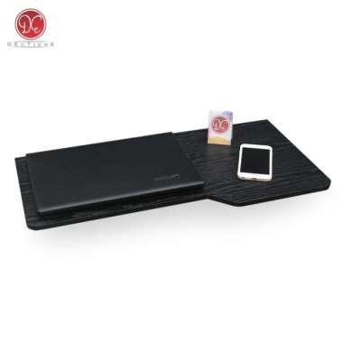 Floating Desk Meja Lipat Dinding Laptop 70x35 cm Furniture Kamar Tidur Hitam