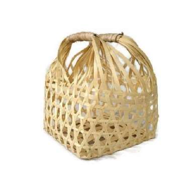 Tas keranjang anyaman bambu hampers