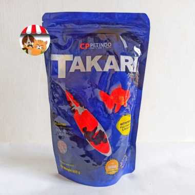 Takari Pakan Pelet Makanan Ikan 500gr - Makanan Ikan Koki Koi Ryukin 2mm 500gr