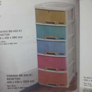 Container Beneton Rotan Napolly 5 Susun CONTAN BB 500 K1 FC BB500