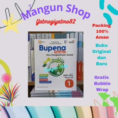 Buku Bupena Merdeka IPS Kelas VII.7 SMP Kurikulum Merdeka Erlangga