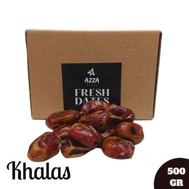 Kurma Khalas Saad Manis Enak Empuk 500 Gram