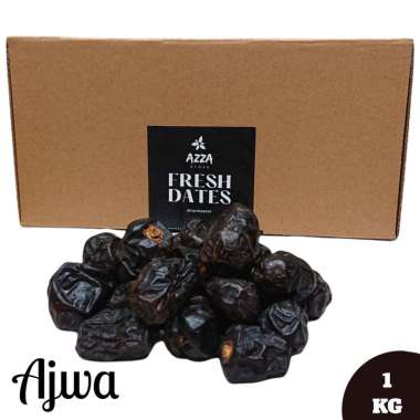 [1Kg] Kurma Nabi Kurma Ajwa Super Premium Lembut 1 Kg