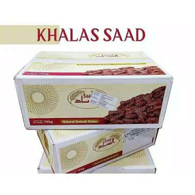 Saad Kurma Khalas Manis Enak 1 Kardus 10 kg