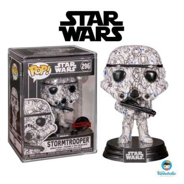 Funko POP! Star Wars - Stormtrooper Futura with Protector [Exclusive]