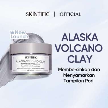 SKINTIFIC Mugwort Mask Acne Clay Mask SKINTIFIC Alaska Volcano Clay Mask Alaska Volcano