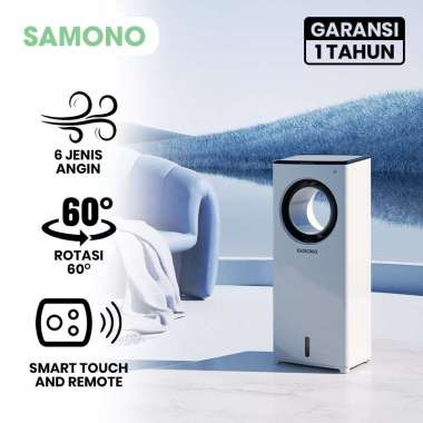 SAMONO SW-AC 25 Cooling Fan Kipas Portable Air Cooler Tanpa Baling