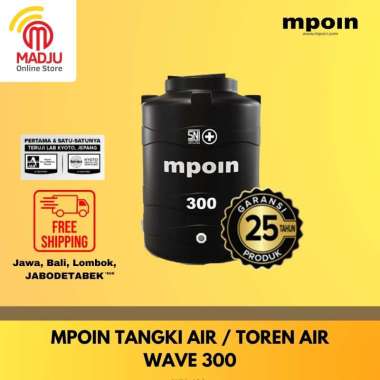 TOREN AIR MPOIN TANGKI AIR MPOIN W300 250L WAVE SERIES