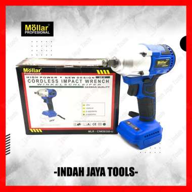 MOLLAR CIW20350-U Cordless Impact Wrench 20V Mesin Buka Baut Baterai TANPA BATERAI