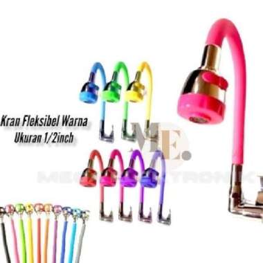 Kran Bak Cuci Piring/ Kran Fleksibel Warna/Kran Angsa BCP/Kran Sink Warna Multicolor