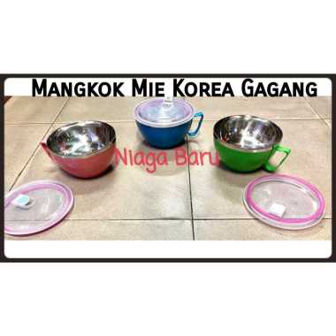 Mangkok Mie Korea Gagang 1 Pcs MultiColor