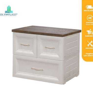 Olymplast Classic Drawer Cabinet Laci 2 Susun ODC 02 C ODC02C