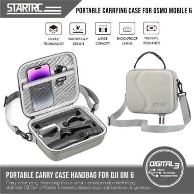 STARTRC Carrying Case DJI Osmo Mobile 6 OM6 OM 6 Storage Bag Tas Sling
