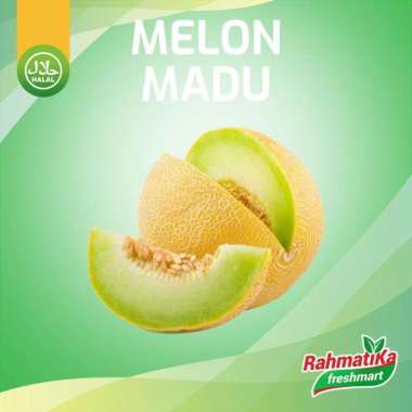 Melon Madu Segar / Melon Hijau Fresh 1 pcs (Buah Segar)