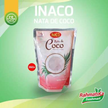 Promo Harga Inaco Nata De Coco Lychee 360 gr - Blibli