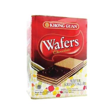 Promo Harga Khong Guan Wafers Chocolate 1300 gr - Blibli